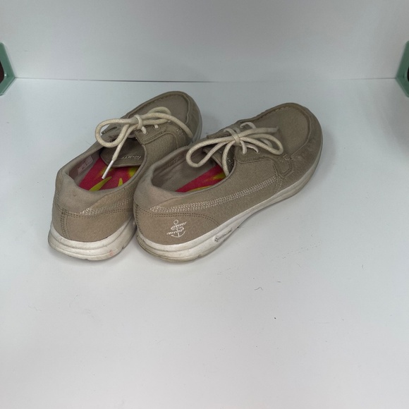 Women’s Sketchers Go Step One the Go Flex Ashore Boat Shoe 14420 Size 8 Natural - Picture 5 of 9